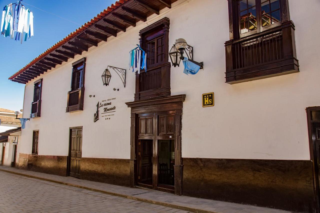 La Casona Monsante Hotel Chachapoyas Eksteriør billede
